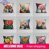 Simple Flower Pot Pattern Pillow Cover Office Sofa Cushion Cover Luxury Home Decorative Cushion Cover