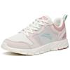 Anta Running Collection Cushioning Anti-Slip And Wear-Resistant Low-Top Running Shoes Women's Pink White Sneakers 92625512-47