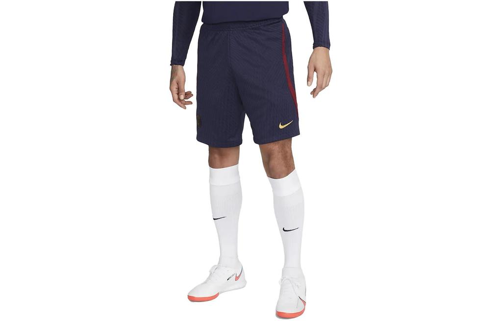 Nike Soccer Bottoms Men's Dark Blue Moderate Straight Fit Pants DX3193-498