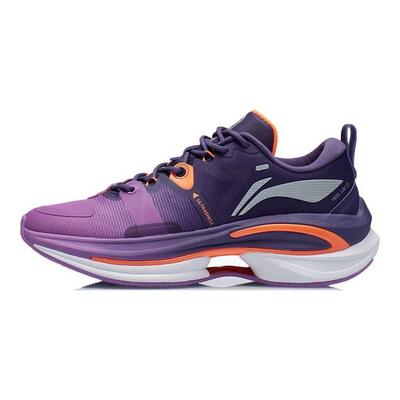Li Ning Wushi 5S 1.0 Non-Slip Wear-Resistant Low-Top Running Shoes Men Sneaker Wind-Messenger-Purple ARSR031-5