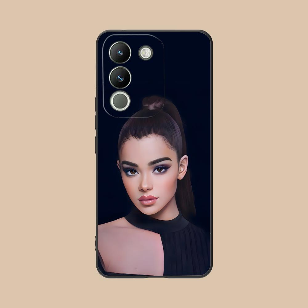 Hailee Steinfeld Matte TPU Mobile Phone Case for VIVO V60 V50 V40 V30 V29 V27 V25 V23 Pro Lite 5G Colorful Printing Cover