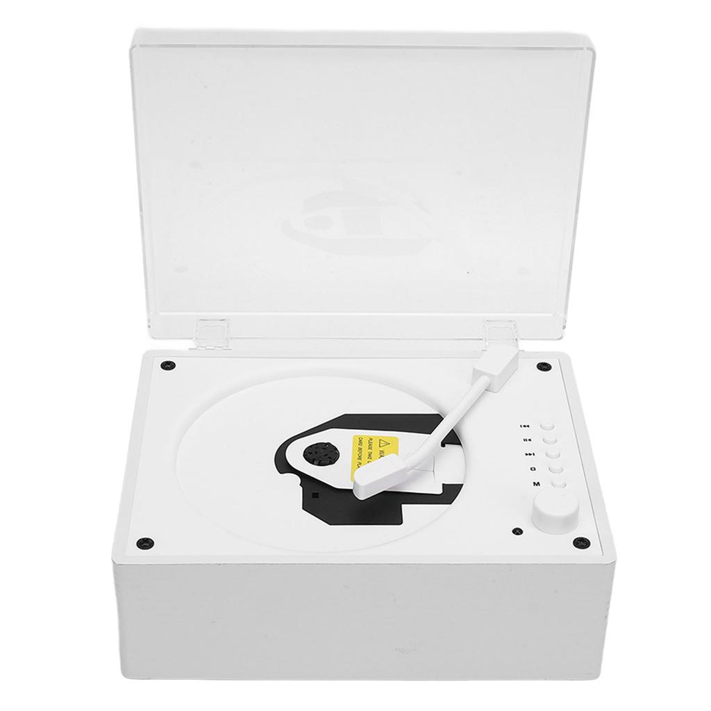 Suitcase CD Player Retro Multifunctional Clear Sound Quality with Remote Control   5.0 Portable CD Player