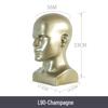 Multifunctional Display Mannequin Head for Spray Paint Hat, Bow Tie, Glasses, and Mask Props