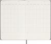 Moleskine Undated 12 Month Weekly Diary Hardcover Large Size wide x 21cm Black DUNDB12WN3 (13cm long)