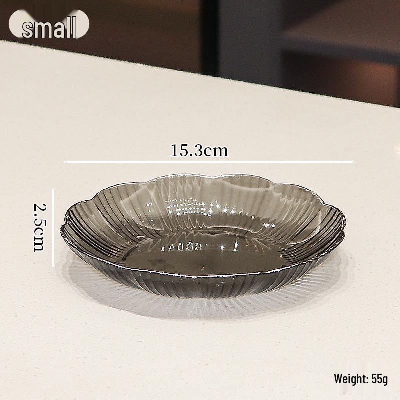 2023 Drenajlı Lüks Meyve ve Atıştırmalık Kasesi - Sehpa İçin Zarif ve Geniş