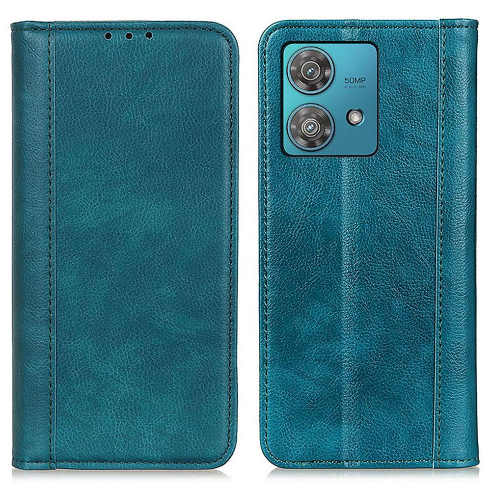 For Motorola Moto G84 5G Case Split Leather Phone Cover with Wallet Stand