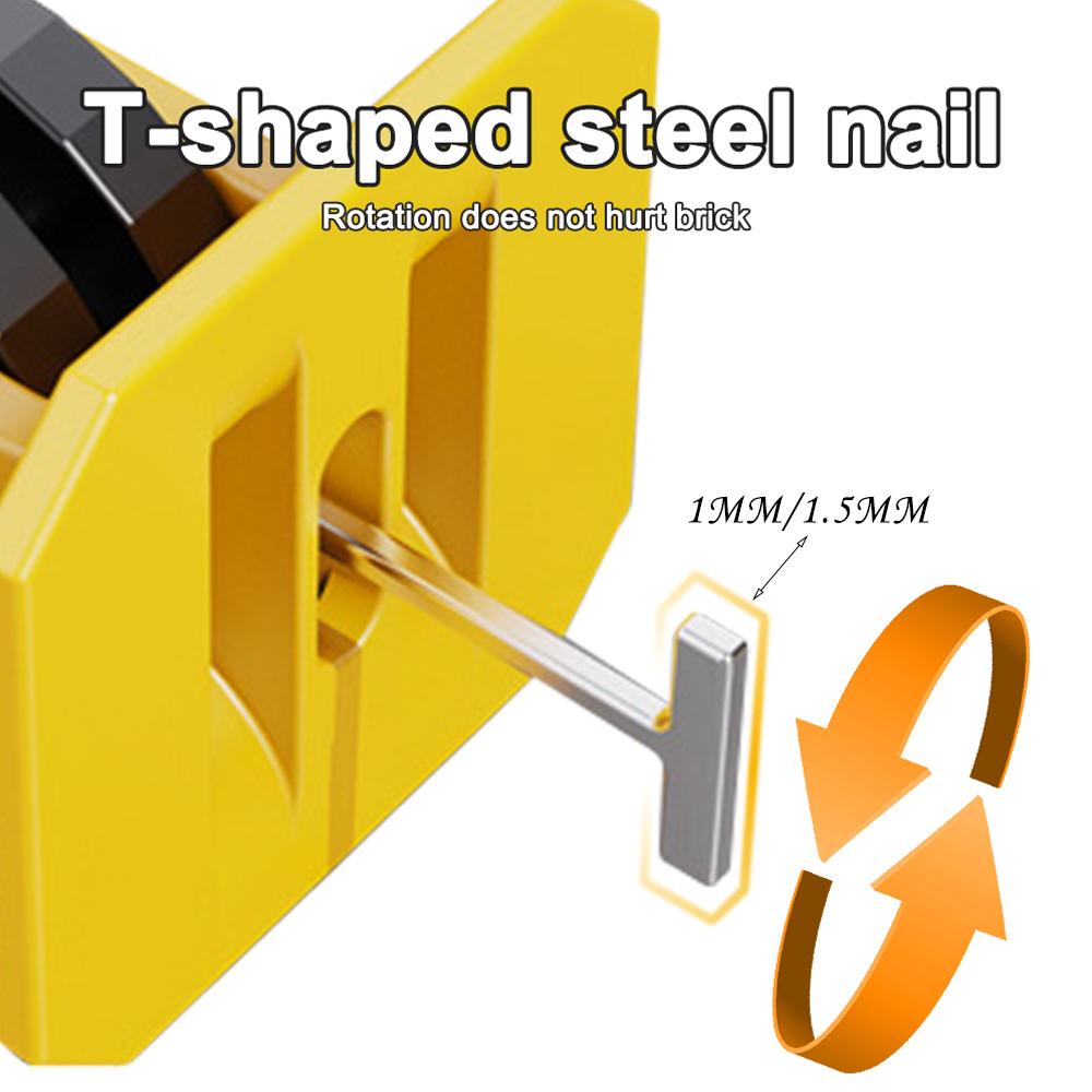 5-200 buc Agrafe pentru sistem de nivelare a plăcilor de pardoseală Instrumente de construcție Distanțiere de reglare a reglajului de nivelare a plăcilor Set de distanțiere pentru perete de plăci de porțelan