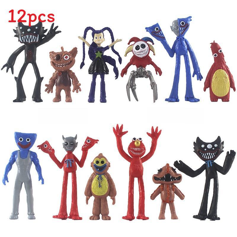 Set di Figure da Collezione in PVC di Poppy Playtime Per Fan del Gioco con Confezione Multitaglia