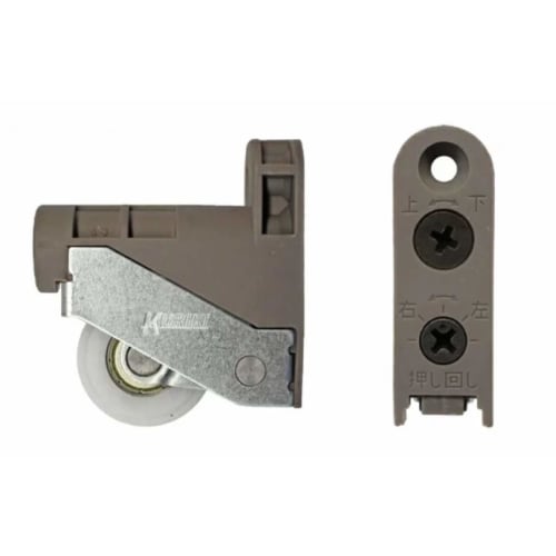 

NODA MPP7 (successor to MPPX7) interior sliding door adjustable rollers for lower doors, set of two. Compatible primarily with 2000-2014 models. Repla