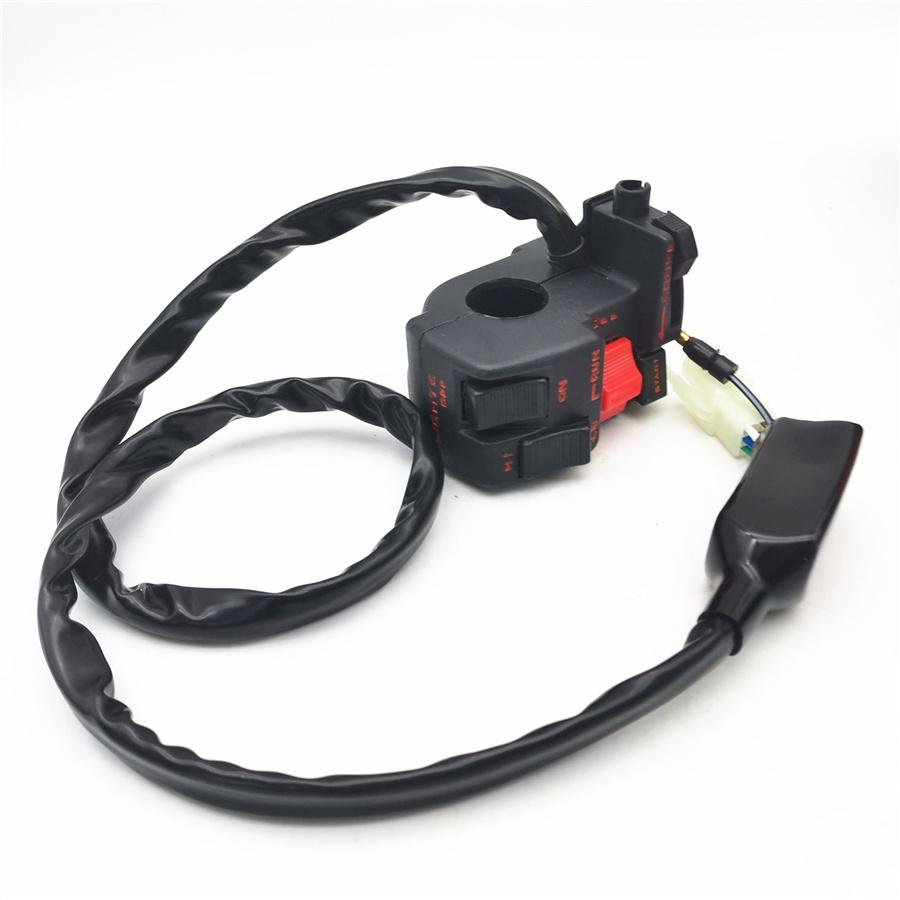 L/H Combination Switch Control Light ON/OFF Engine Start/Stop For Honda ATC250ES