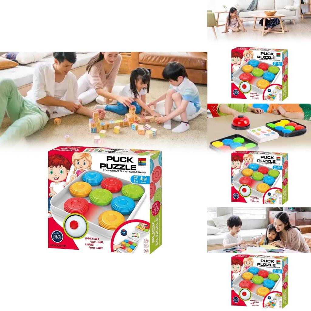 Colorful Ice Hockey Puzzle Game For Kids Indoor Family Play With Interactive And Cognitive Features