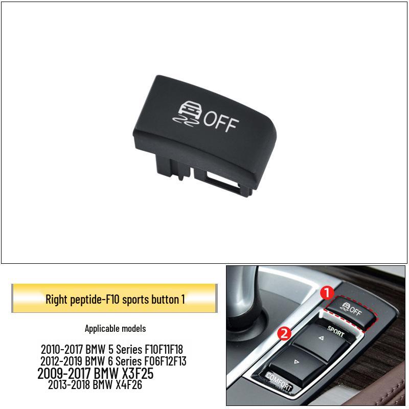 

BMW Sport Mode Console Switch Button for 5 Series, 6 Series, X3, X4 (F10, F18)