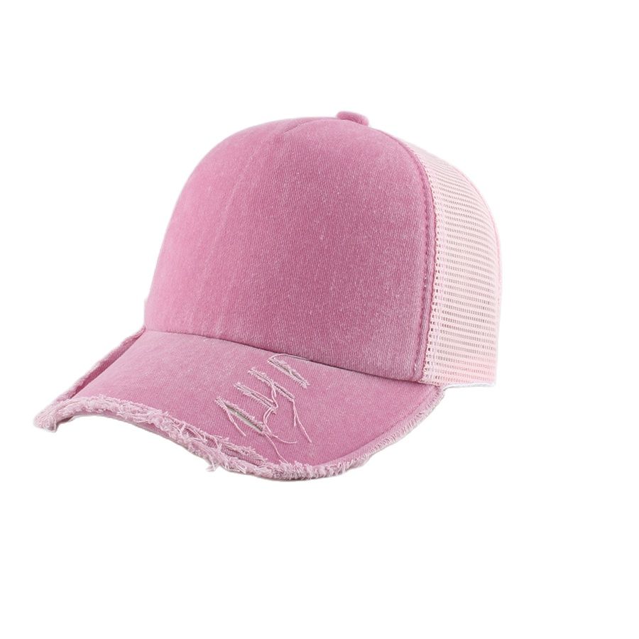 Summer Mesh Baseball Cap Outdoor Breathable Sun Hats For Women Men Washed Cotton Snapback Fashion Casual Hip Hop Caps