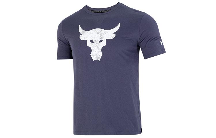 Under Armour T Shirt Men s Navy Blue 1361733-558 M