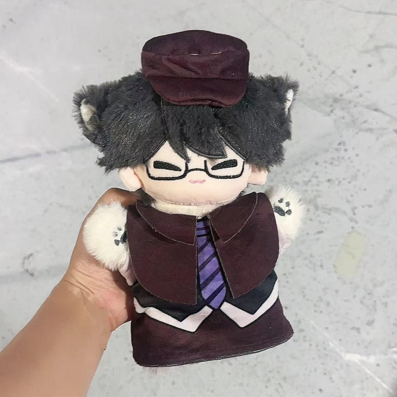 

Bungo Stray Dogs Cute Plush Finger Puppets: Akutagawa, Edogawa, & Dazai Originals 25 cm