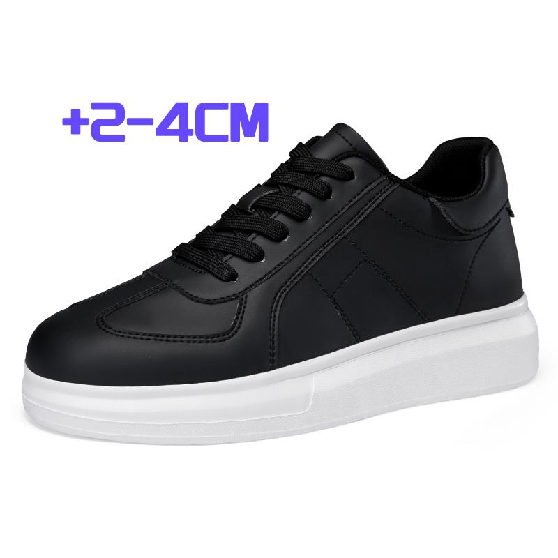 Genuine Leather Mens Sneakers Fashion Casual Shoes Leisure Male Skateboard Footwear Thick Bottom Tenis Masculino Vulcanized Shoe