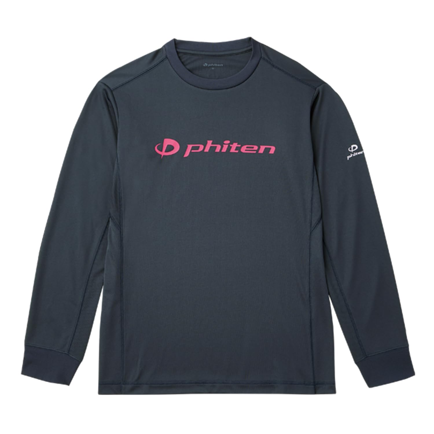 

RAKU S [Phiten] T-shirt, Navy/Pink,
