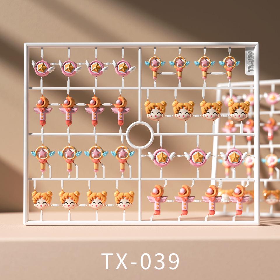 

Ферритовые изысканные смоляные мультяшные украшения, аксессуары для нейл-арта TX039