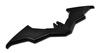Elektroplate Officially Licensed DC Comics Batman Movie Black Emblem for and All Vehicles Universal Fit x Weather Resistant All-Metal Cars, Trucks,