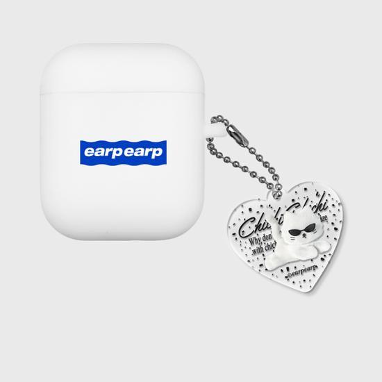 Okulary przeciwsłoneczne Appearf Heart Cheech-White (Kółko na klucze), popularne wyrażenie w Korei