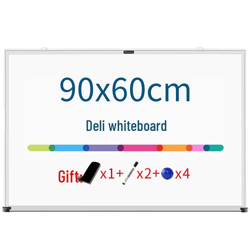 Deli 90x60cm Magnetic Wall Whiteboard