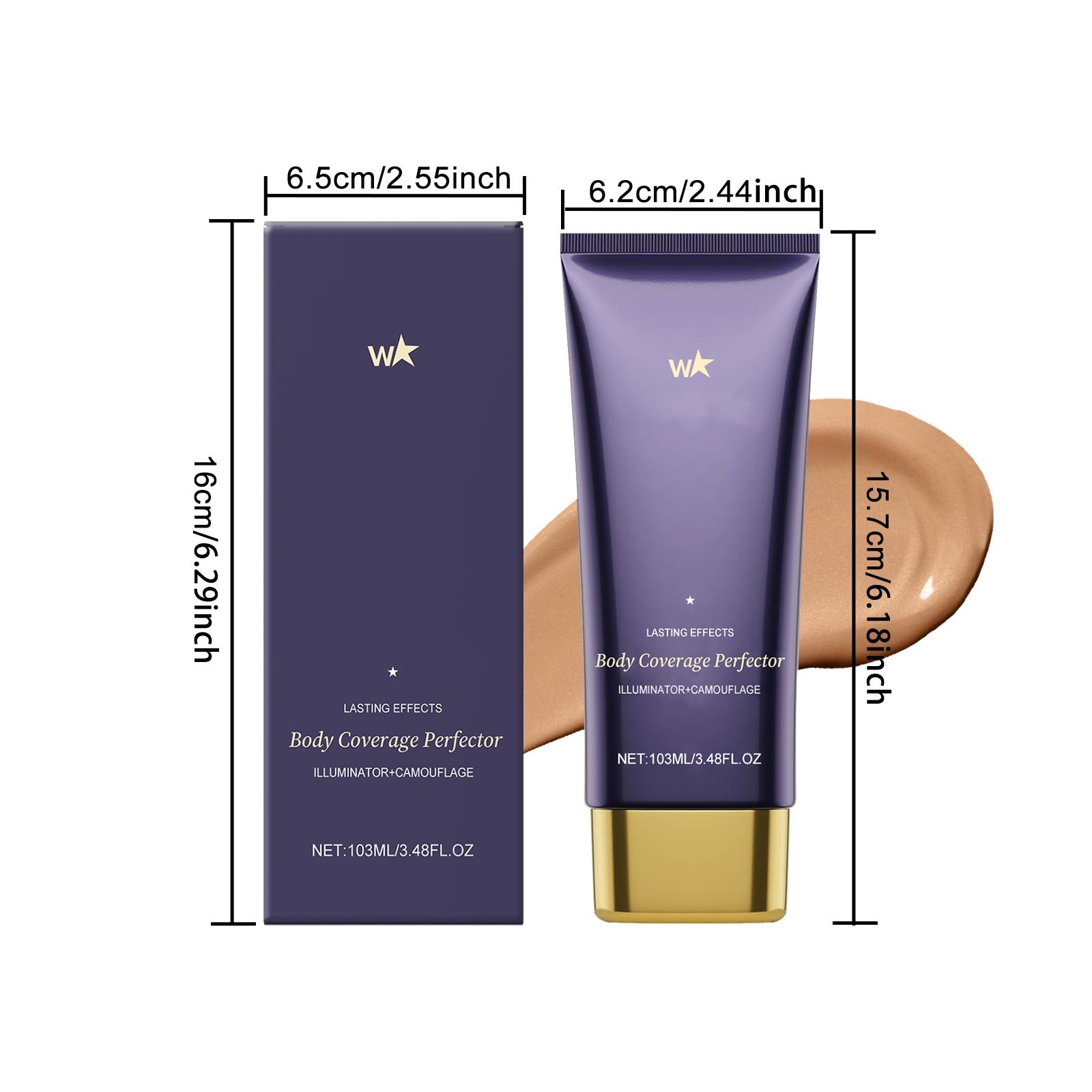 

Консилер для лица и тела Серия кремов для ухода 103 мл Натуральный нюдовый Корейский женский макияж Прозрачный, легкий и маскирующий недостатки Уход 103ml