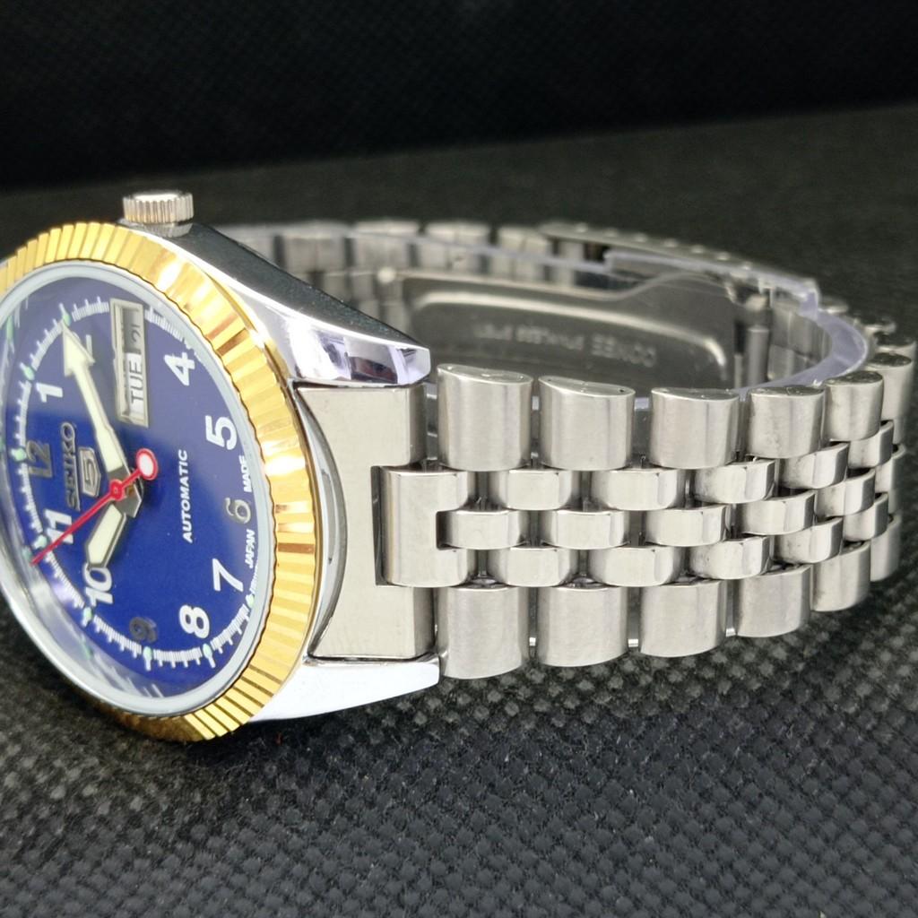 Generalüberholte Seiko 5 President Automatik Herrenuhr mit japanischem Gehäuseboden 575a-a304836-9 SKU575a-a304836