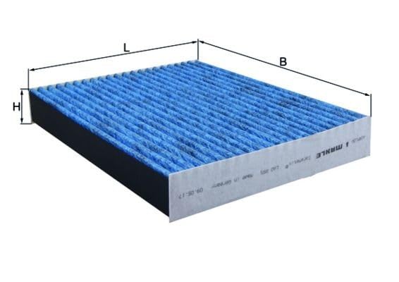 MAHLE Caremetics Air Conditioner Filter LAO855 for Porsche and Volkswagen [Parallel Import]