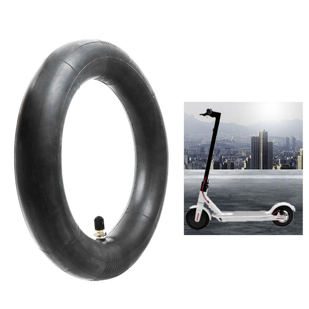 8.5in Electric Scooter Inner Tire Tube Rubber with Short Straight Valve Vibration Damper Replacement for Xiaomi Mijia