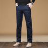 New Mid-waist Straight Business Casual Pants Trousers Men's Simple and Versatile