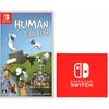 Human Fall Flat -switch  [.co.jp Limited] Nintendo Switch Logo Design Microfiber Cloth Included