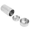 Portable 304 Stainless Steel Sealed Tea Leaf Storage Jar Canister Coffee Bean Container