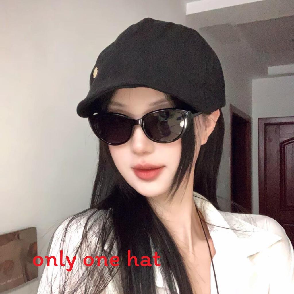 

Cotton Linen Casual Baseball Cap With Embroidered Letters For Summer Sun Protection чорний