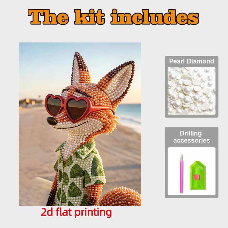 Disney DIY Pearl Art Painting Zootopia Nick Home Wall Decoration Pearl Gemstone Painting Pictures Crafts Home Decoration