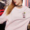 New FILA Co branded Year Of The Tiger Collection Sweatshirt Unisex Shy Bride Pink F11U219204F-PK