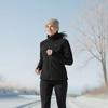VEVOR Heated Fleece Jacket for Women, Heated Sweatshirt with 7.4V 16000mAh Rechargeable Power Bank Pack, 6 Heating Zones, 3 Temp Levels