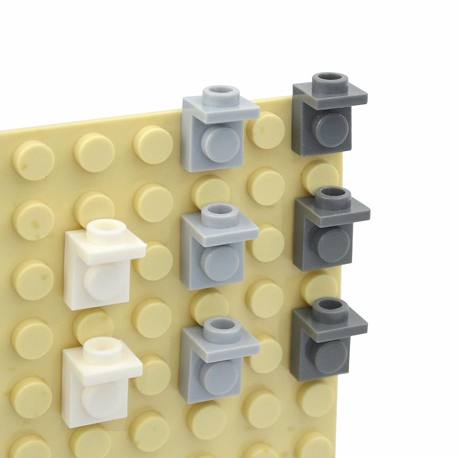 30PCS MOC Compatible Assembles Particles 36840 MOC 1x1-1x1 Inverted Side Bump Plate For Building Blocks Parts Educational Bricks