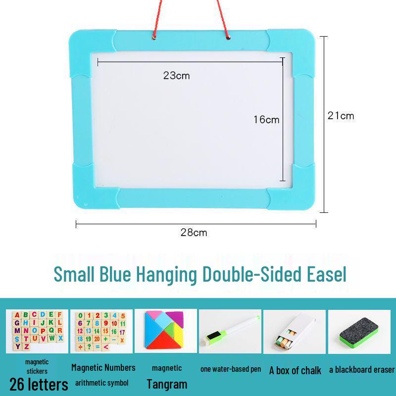 Lavagna/Lavagna Bianca Magnetica Double-Sided per Bambini per Scrivere e Disegnare