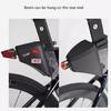 Hard Shell Bicycles Saddles Mount Bag Seats Bag Watertight Bicycles Saddles Bag for Bikes Rear Rack Bicycles Saddles Bag