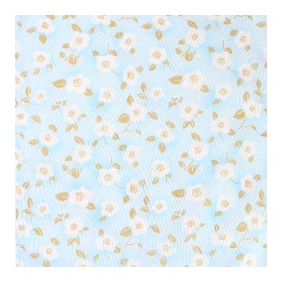 Cluster Japanese Tenugui Towel Set - Double Layered, Wasai Gauze, Fray-Resistant, Panda & Camellia Print, 3-Piece Set, 100% Cotton Gauze,