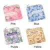 Multicolor Sanitary Napkin Storage Bag Oxford Cartoon Animal Coin Purse Large Capacity Travel Supplies Card Organizer Bag