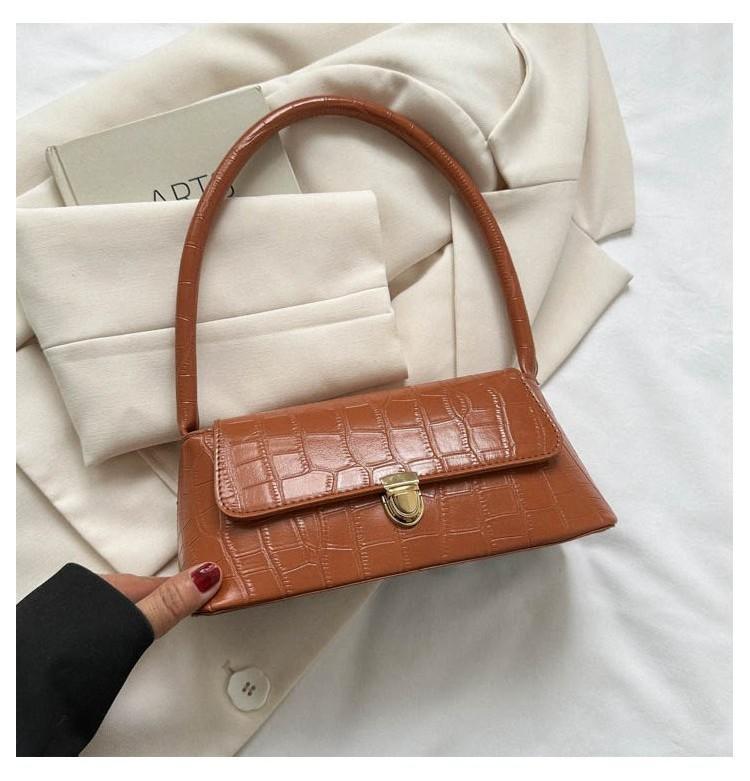 Stylish Urban Simple Pu Handbag In Classic Colors For Everyday Use And Commuting