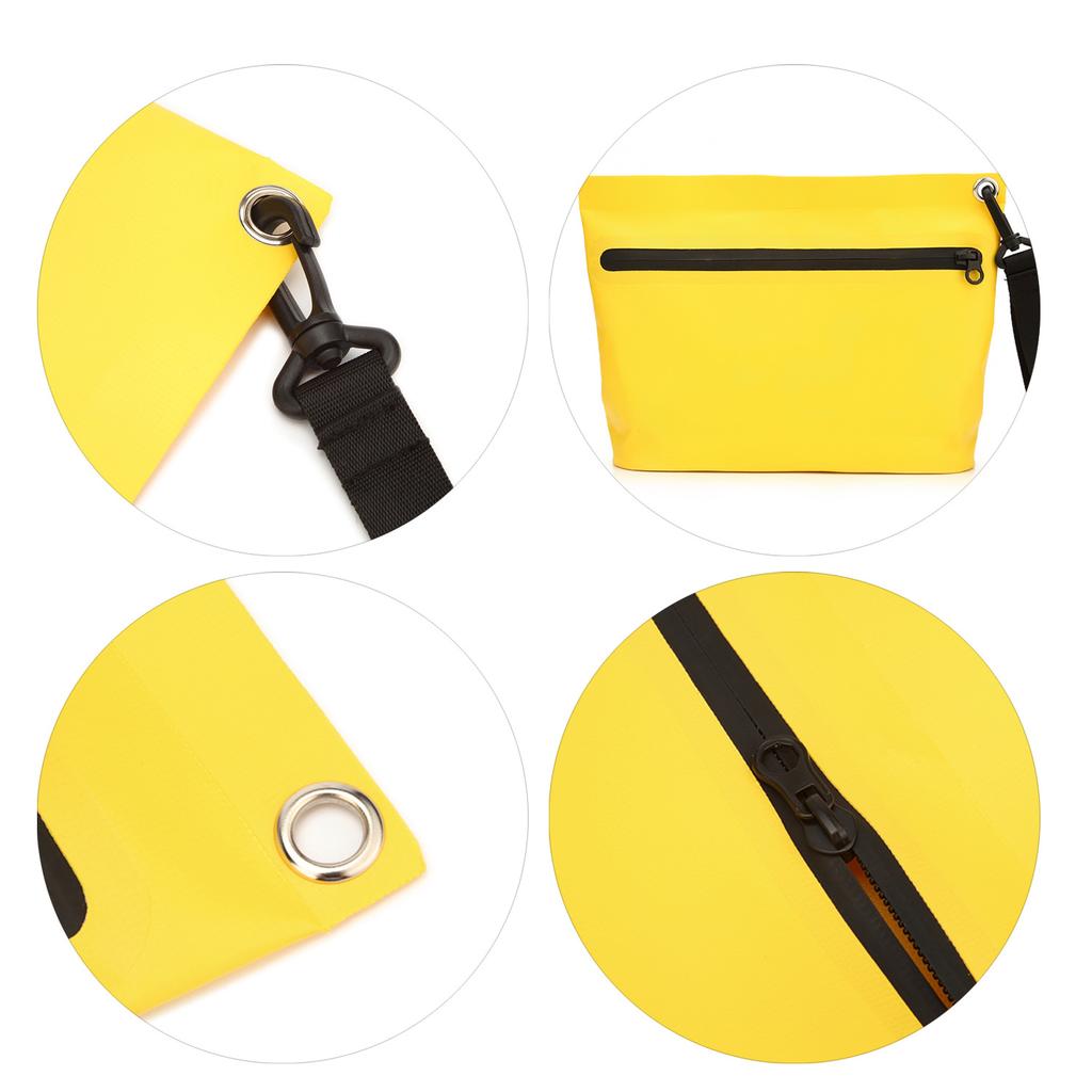 Portable Waterproof Swimming Bags PVC Beach Storage Handbag Outdoor River Trekking Boating Diving Travel Toiletry Phone Pouch