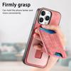Vertical Cards Solt Wallet Leather Case For iPhone 16 Pro Max 15 Plus 14 13 12 11 SE 2024 Vintage Bag Pocket Stand Holder Cover