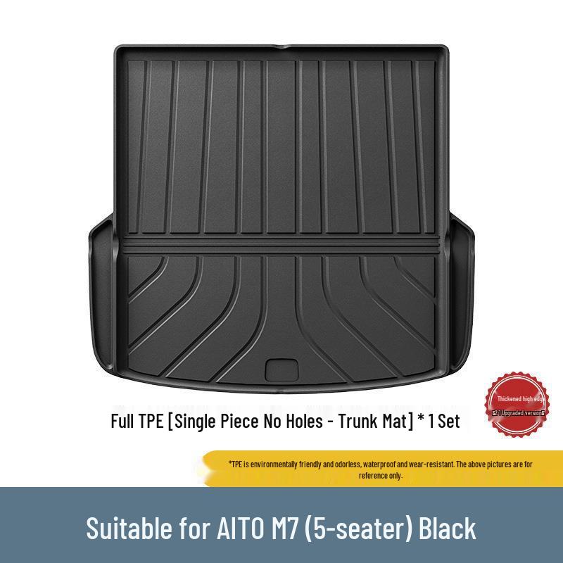 AITO M9/M7 Trunk Mat: TPE Waterproof, Wear-Resistant Protection for Car Interior