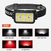 Rechargeable Headlamp 1000 Lumen Motion Sensor Waterproof Bright COB Headlight Work Light for Running Hiking Walking Camping