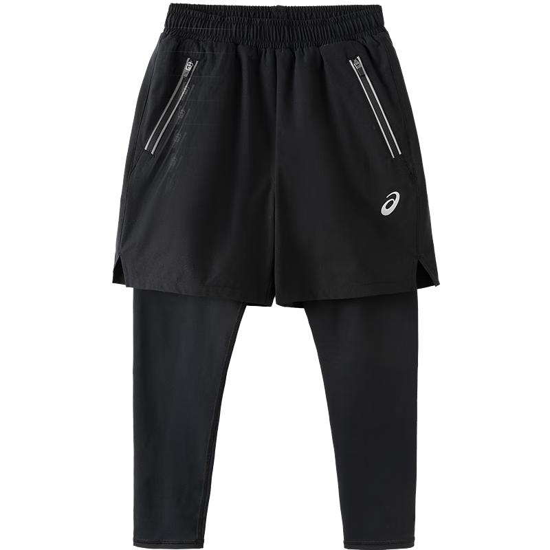 Asics Kids' Faux Two-Piece Sport Pants