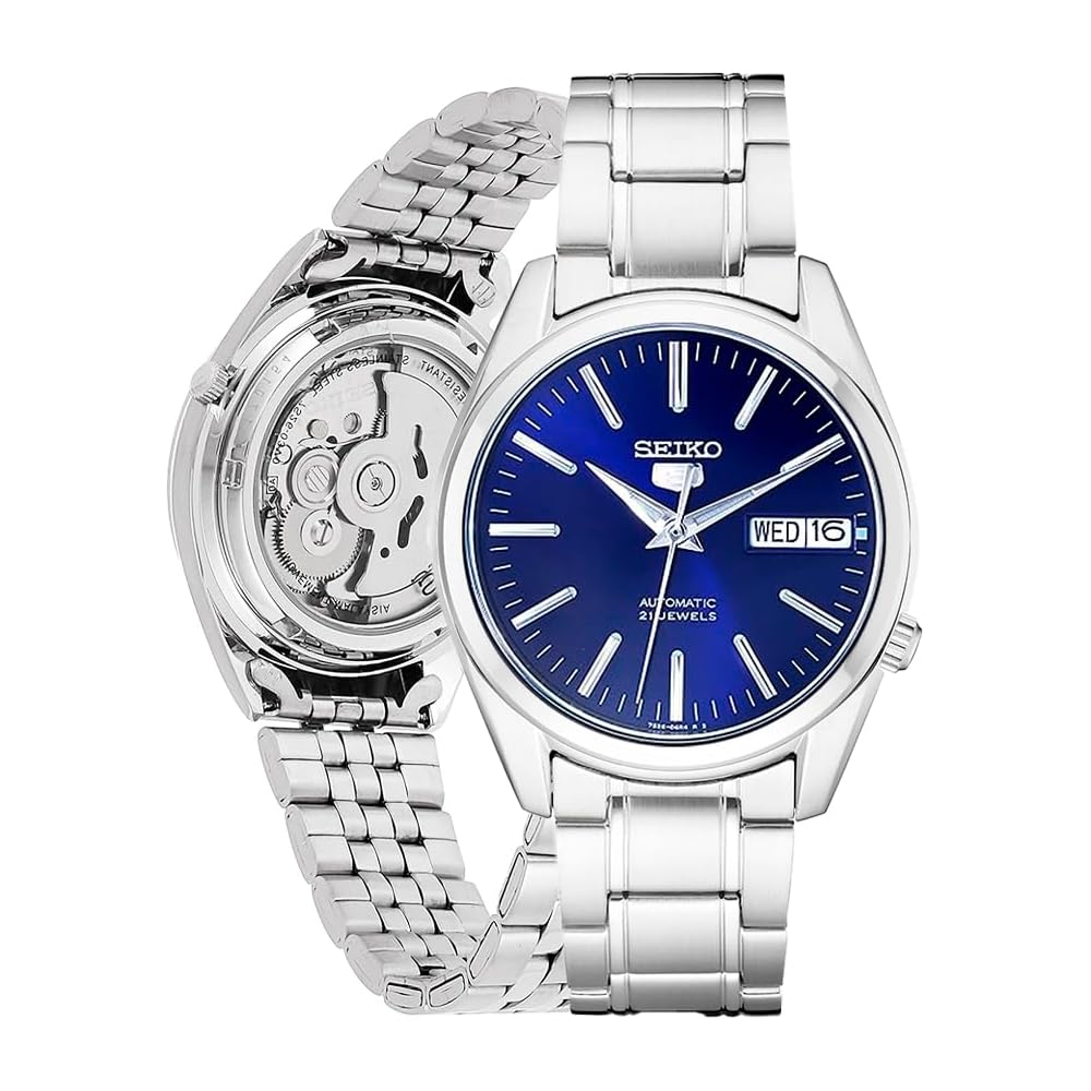

Автоматические механические часы Seiko 5 Sports SNKL43K1 Мужские наручные часы Нержавеющая сталь Черный циферблат