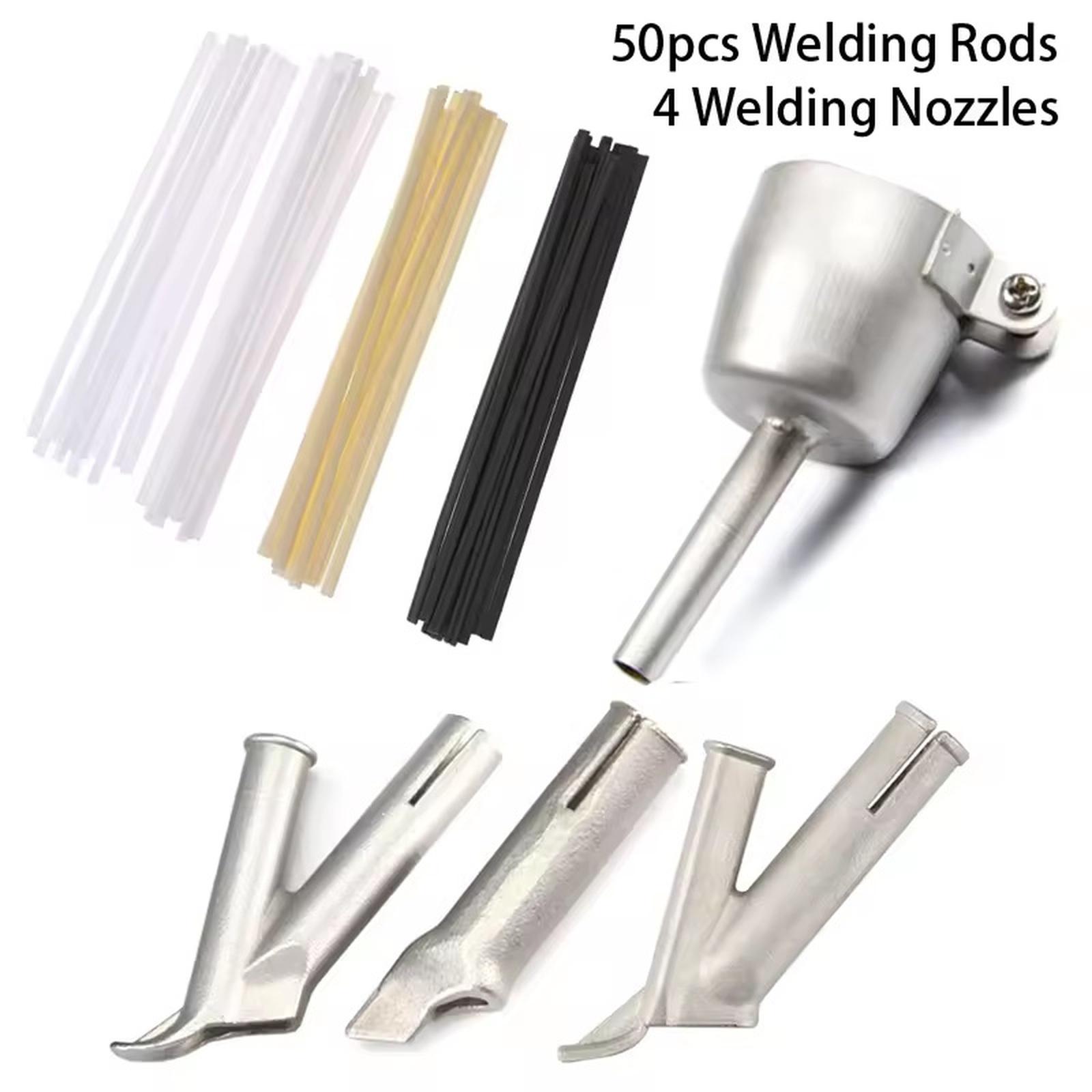 

Plastic Welding Nozzle Kit - Round, Triangular, Y-Type Tips One Size