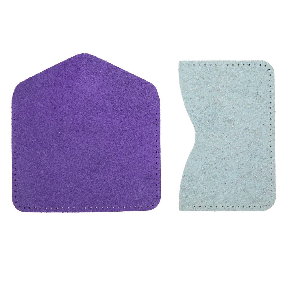 Buy Craft Leather Wallet Crazy‑Horse Leather Double Colors DIY Leather